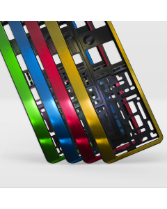 Number plate surround collection