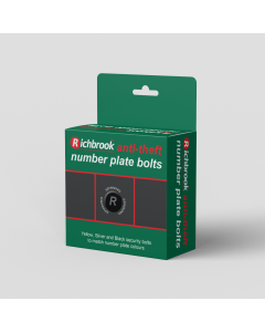 Anti-theft number plate kit