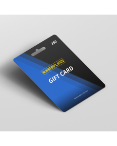 Number1Plates Gift Card