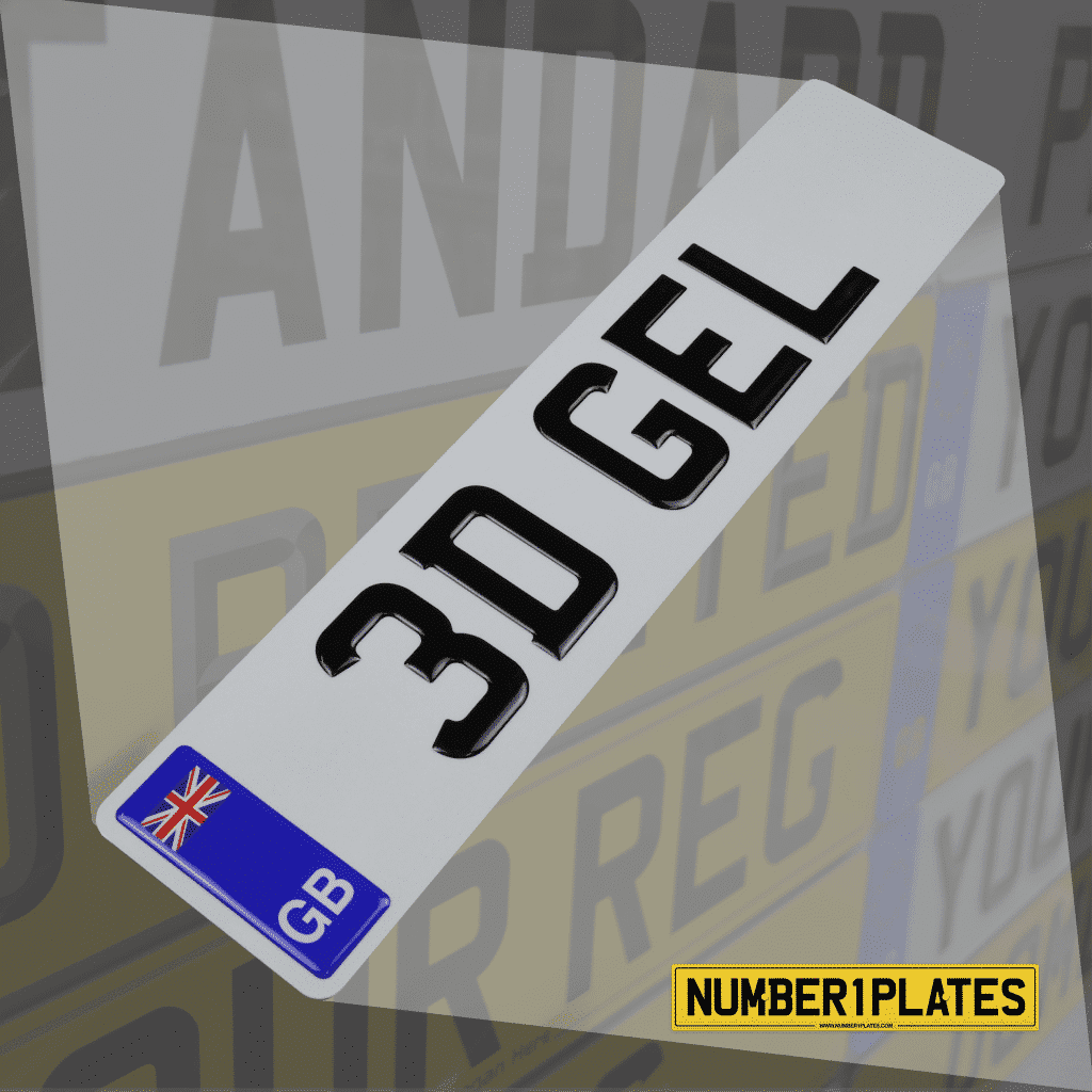 3D Gel Number Plates 3D Number Plates and Registration Plates