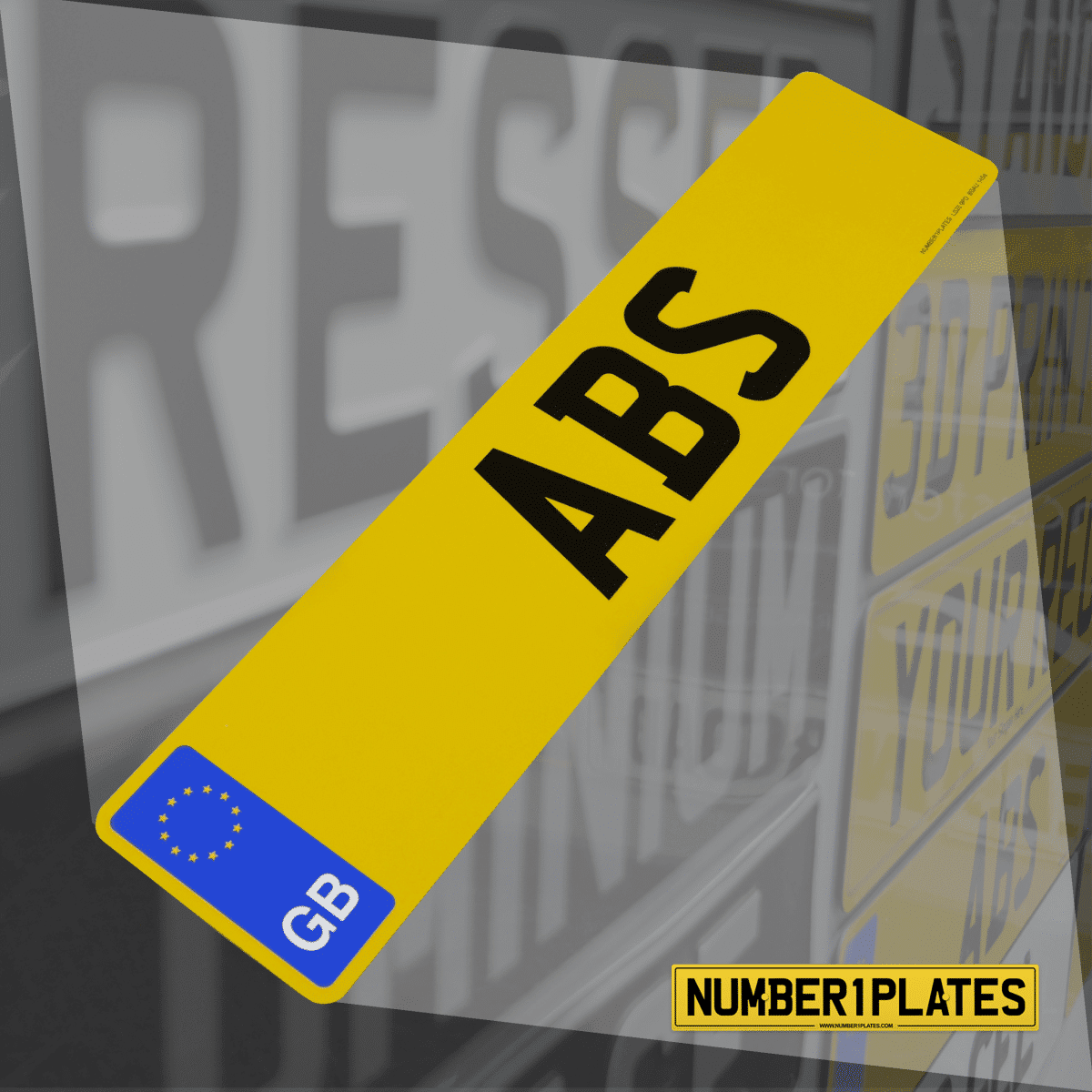 Caravan Number Plates Number Plates For Caravans