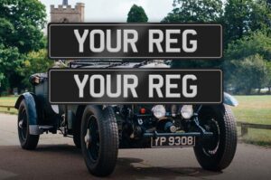 Vintage Number Plates For Classic Car
