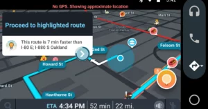 Waze direction app