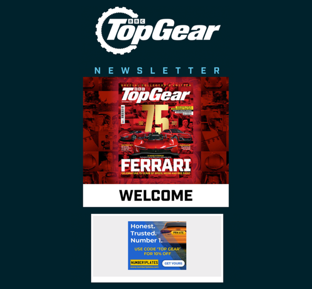 TopGear X Number1plates